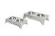 Миски на подставке Модерн (М)2 серый 42x23x11 см